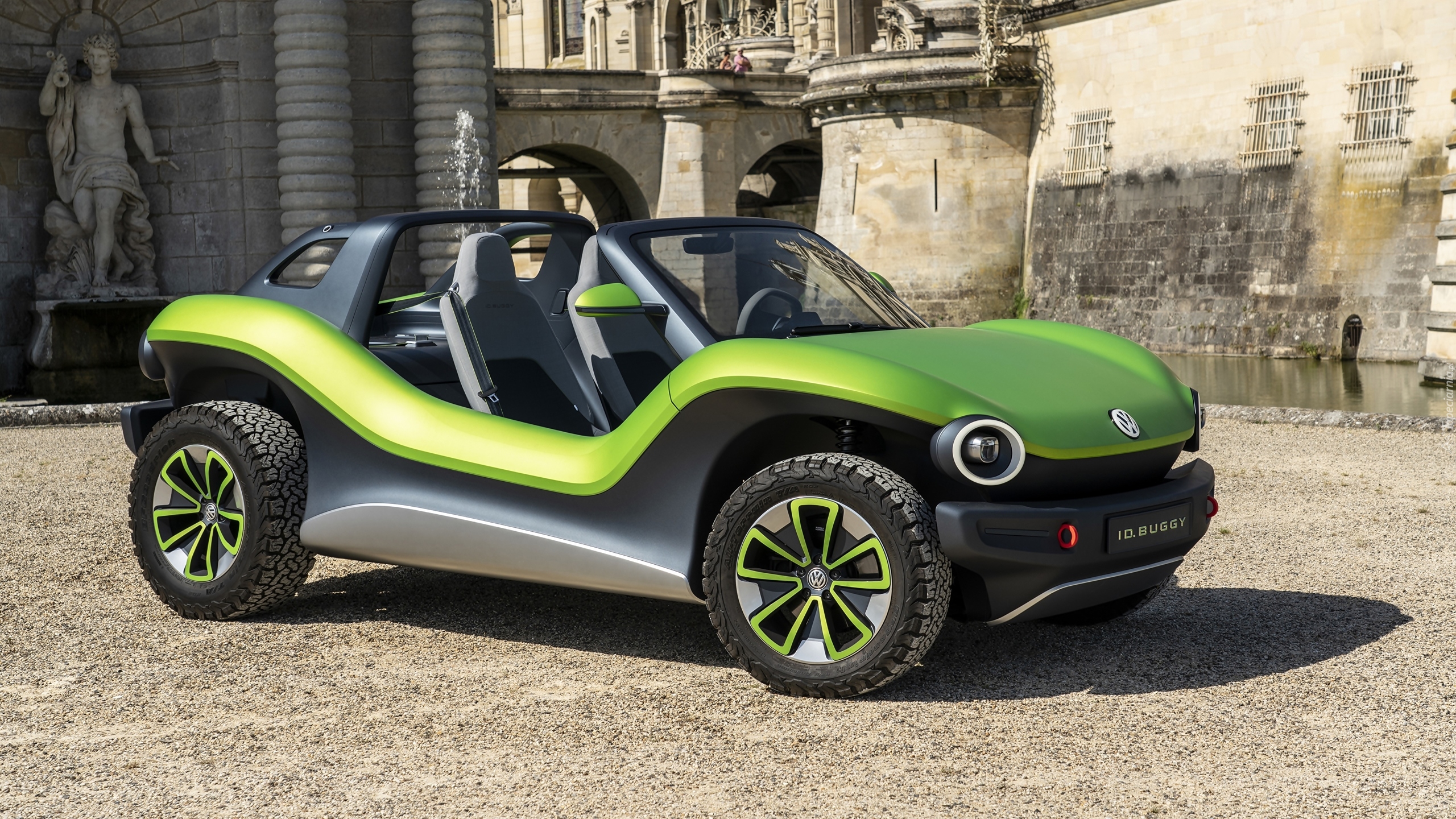 Zielony, Volkswagen ID Buggy, 2019
