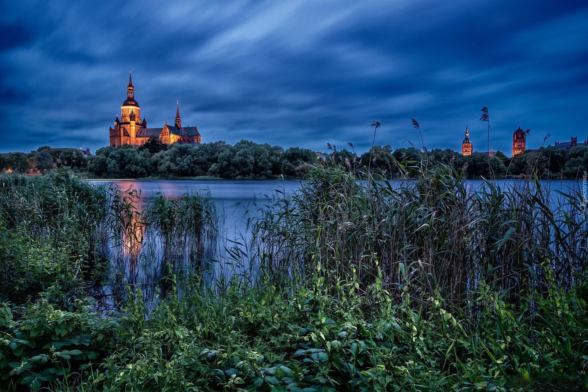 Niemcy, Stralsund, Kościół Mariacki w Stralsundzie, Jezioro Knieperteich