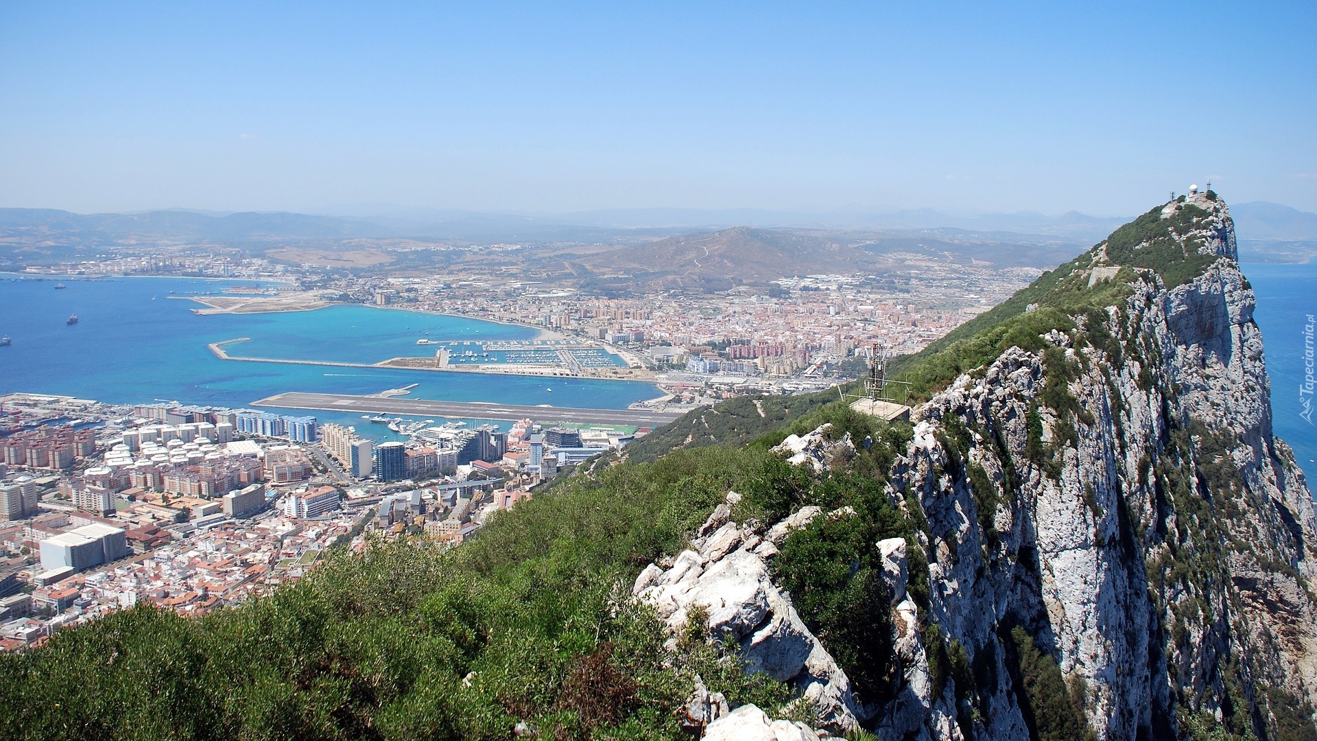 Skała, Gibraltar, Zdjęcie miasta