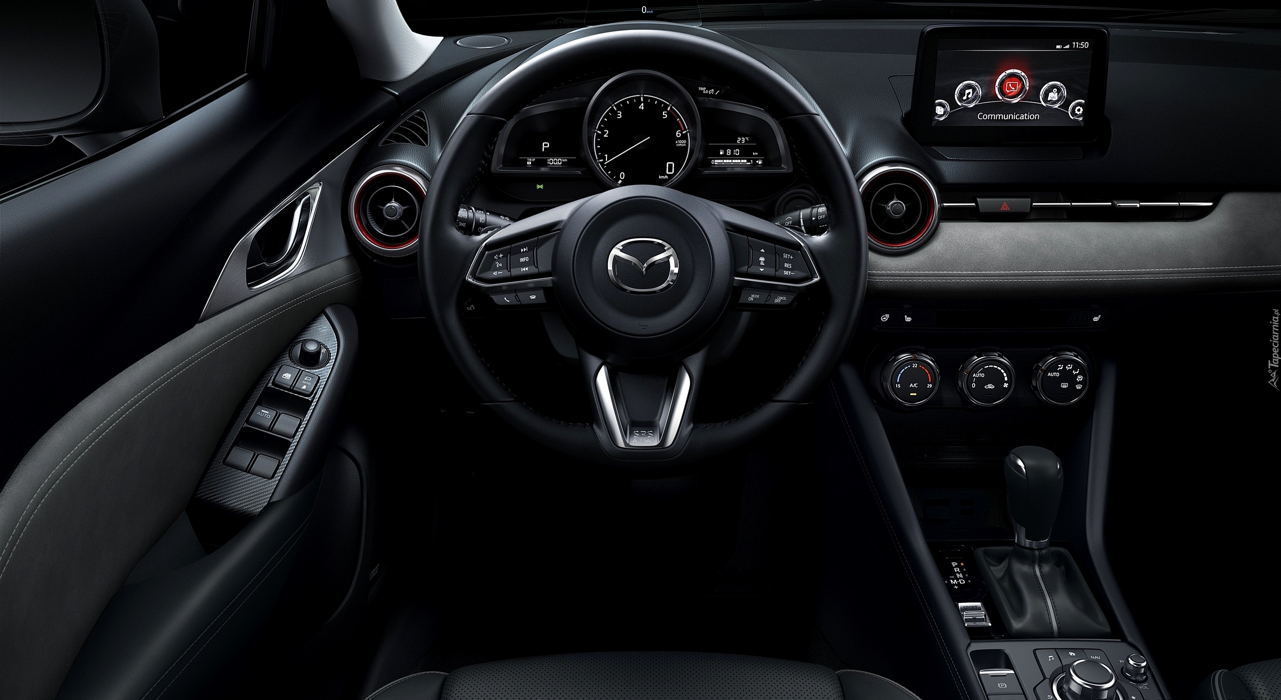 Wnętrze, Mazda CX-3, 2019