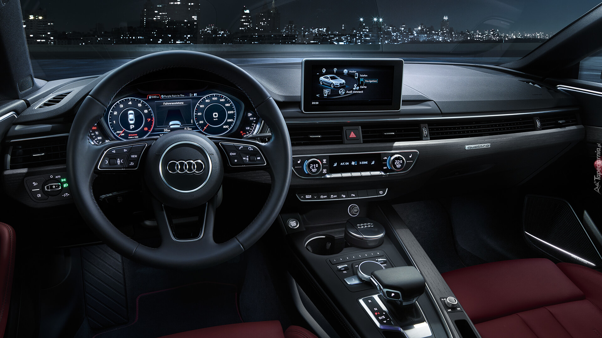 Audi A5 Sportback, 2017, Wnętrze