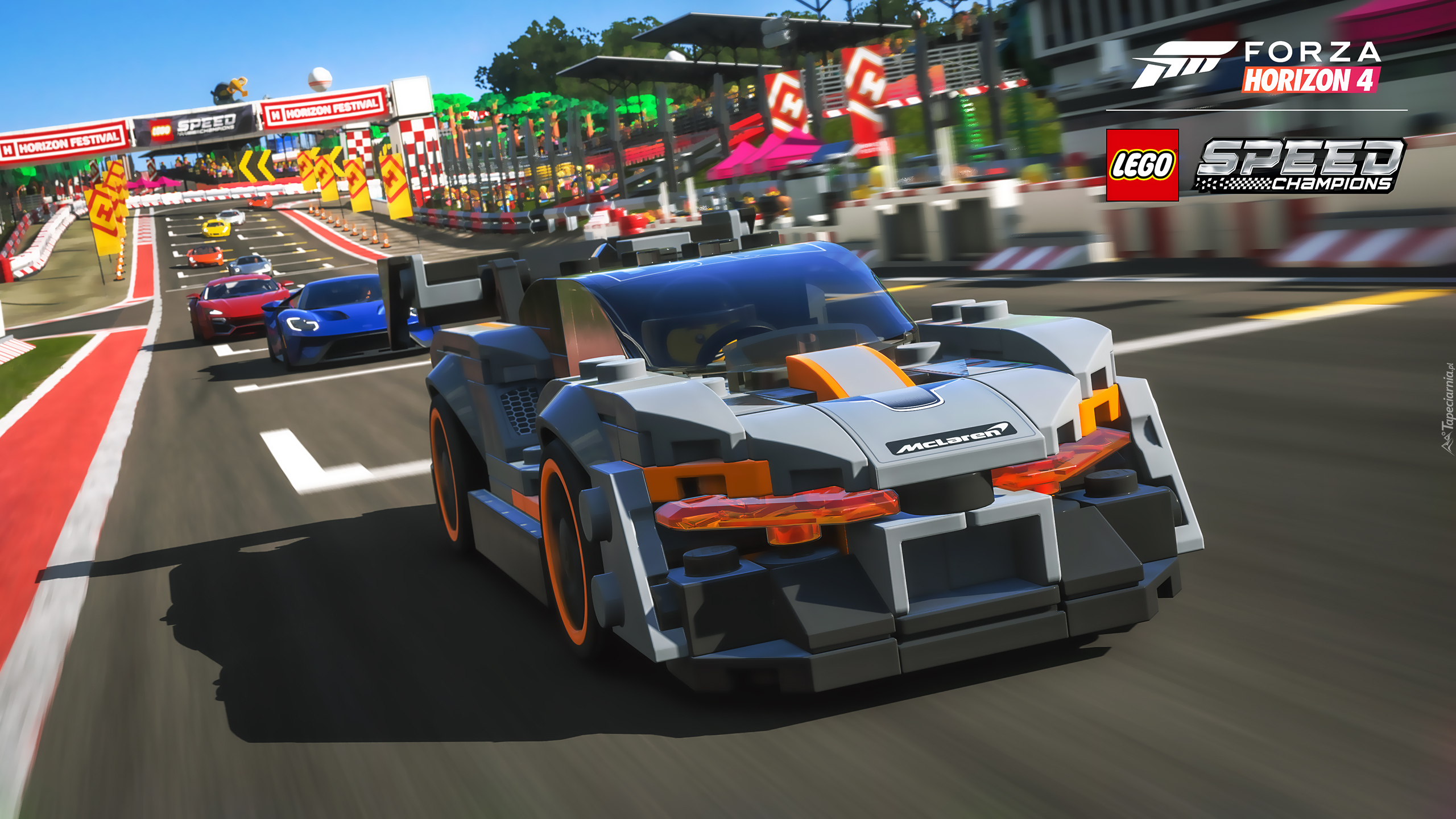 Forza Horizon 4, LEGO Speed Champions, Samochody, Wyścigowe, Tor, Wyścig