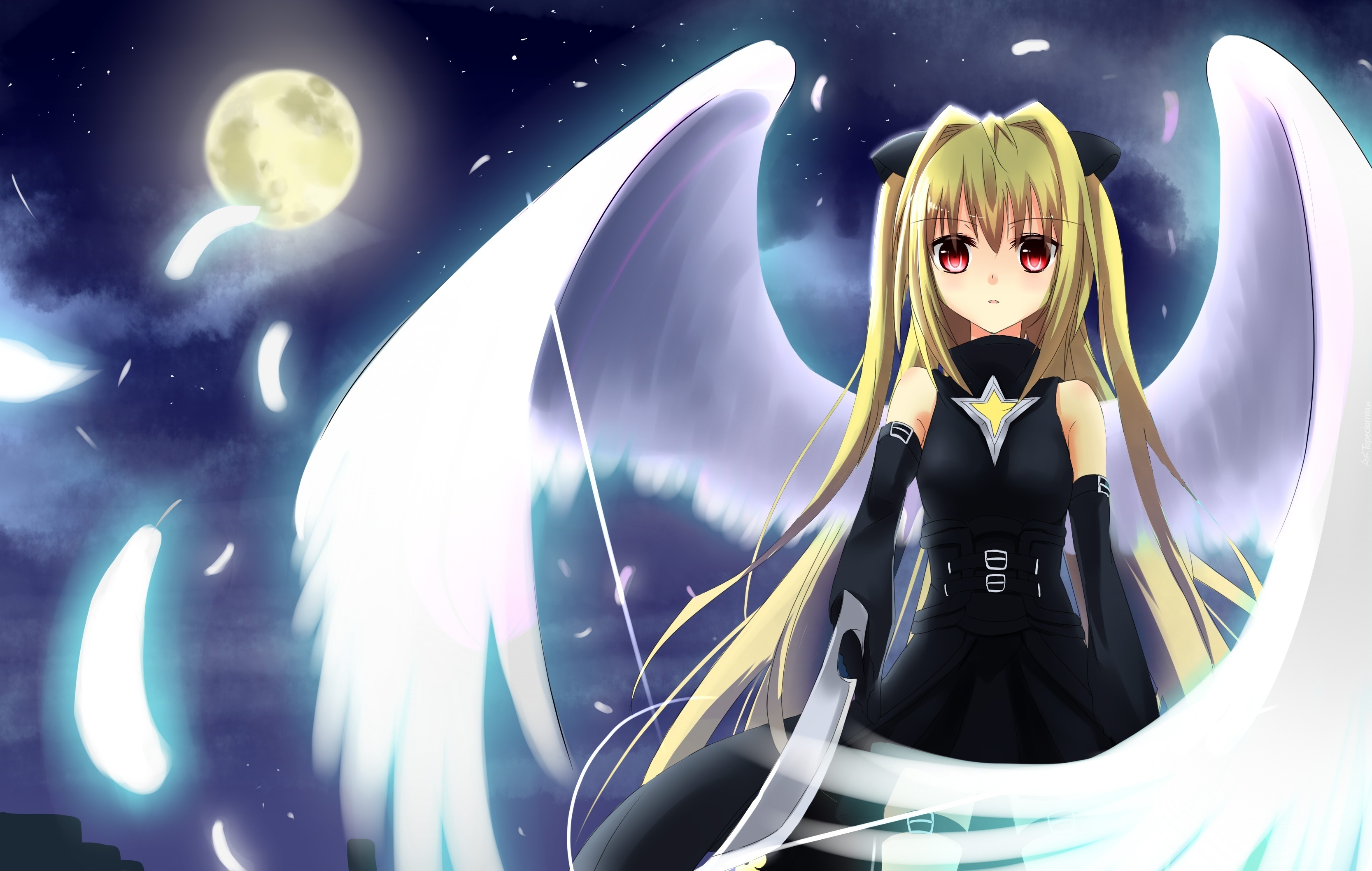 Yami dziewczyna-anioł z serii manga anime: To Love-Ru