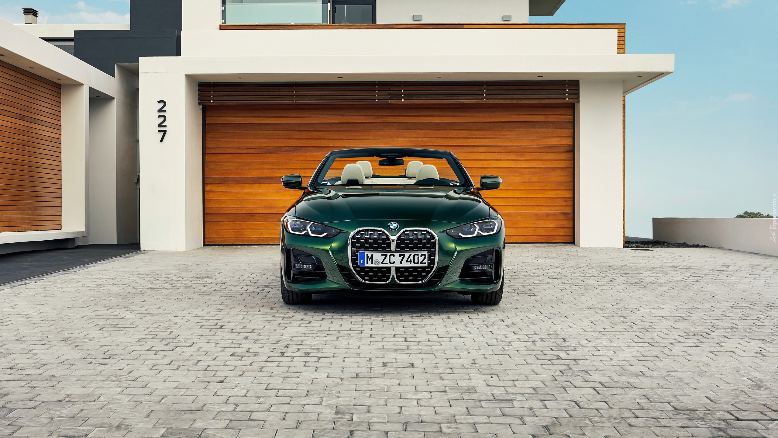 Zielone, BMW M4, Kabriolet, 2020