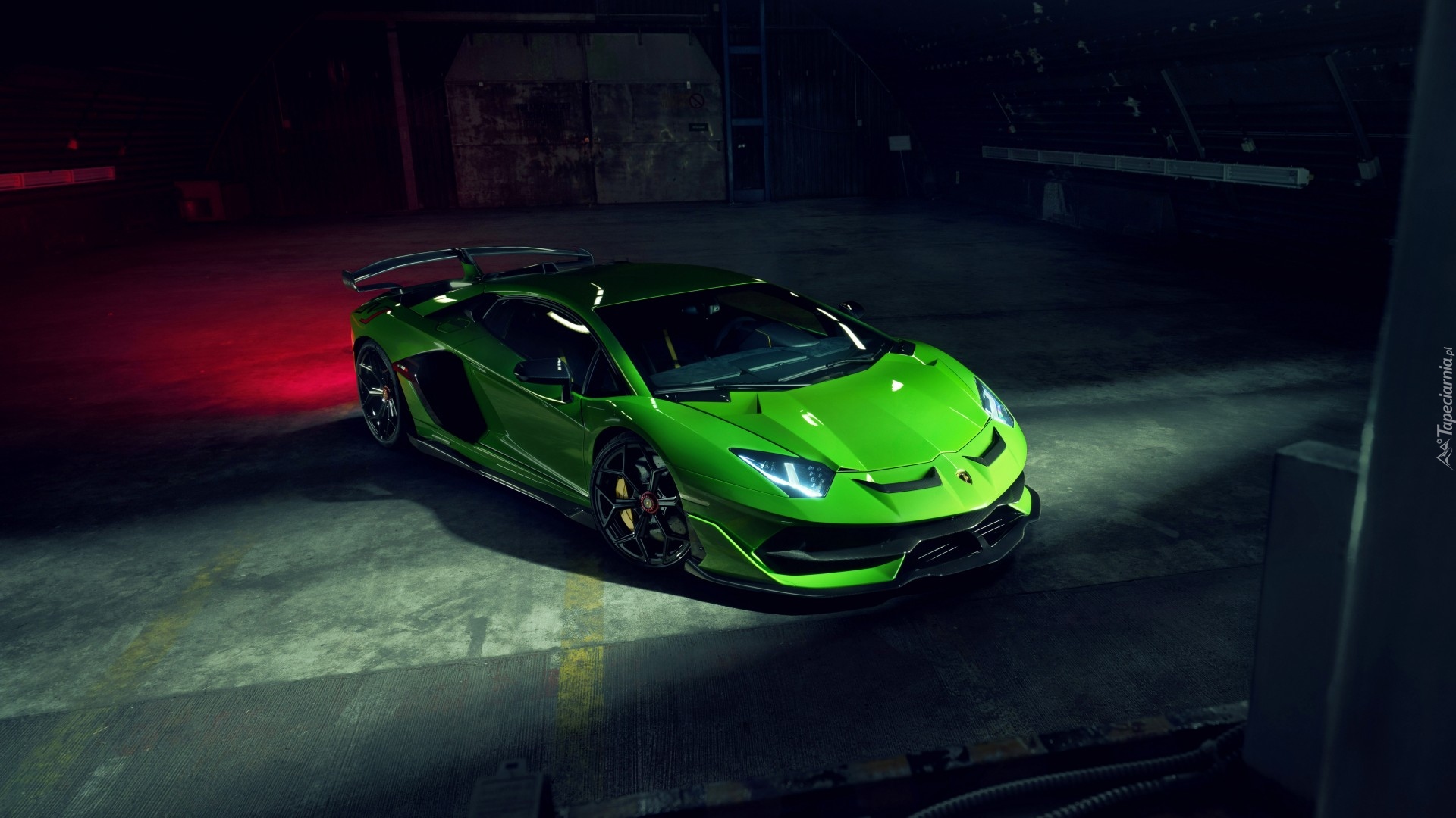 Zielone, Lamborghini Aventador SVJ