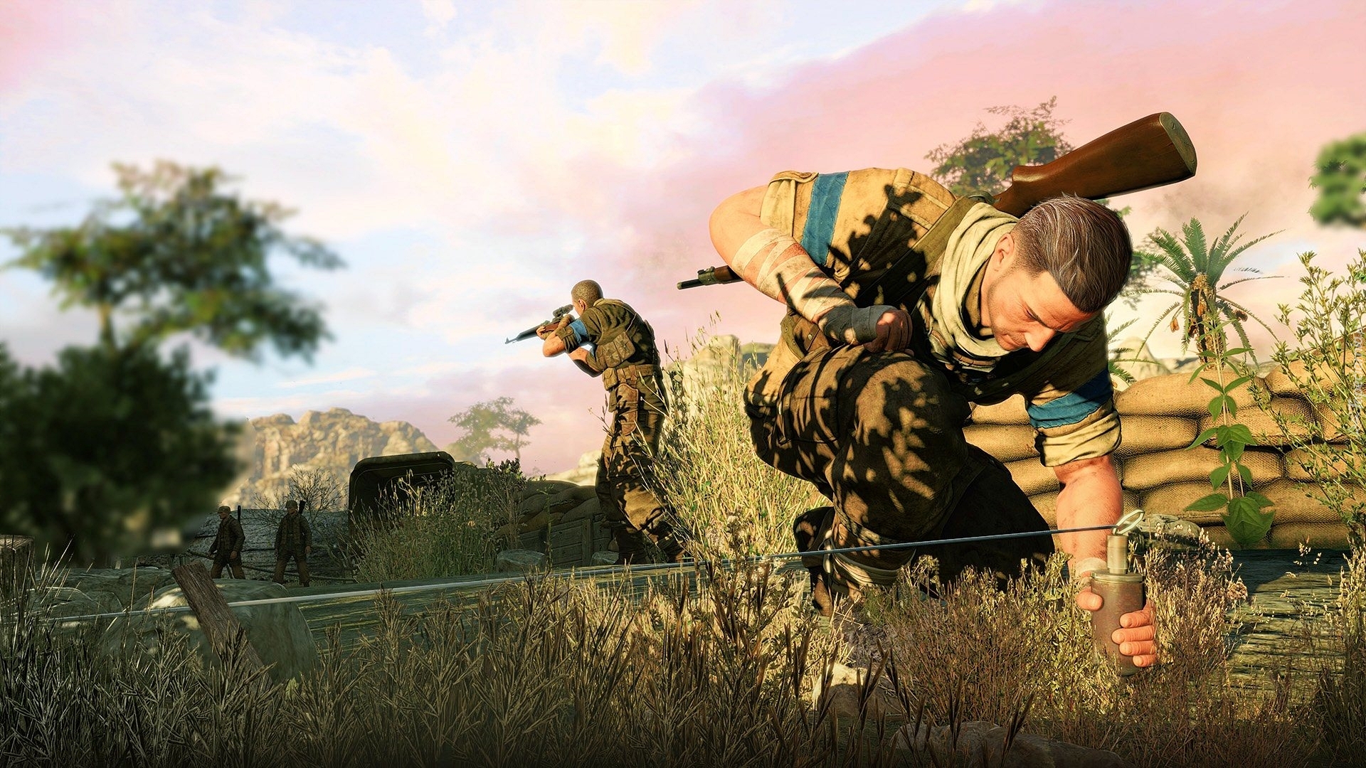 Gra, Sniper Elite 3: Afrika, Żołnierz, Zasadzka
