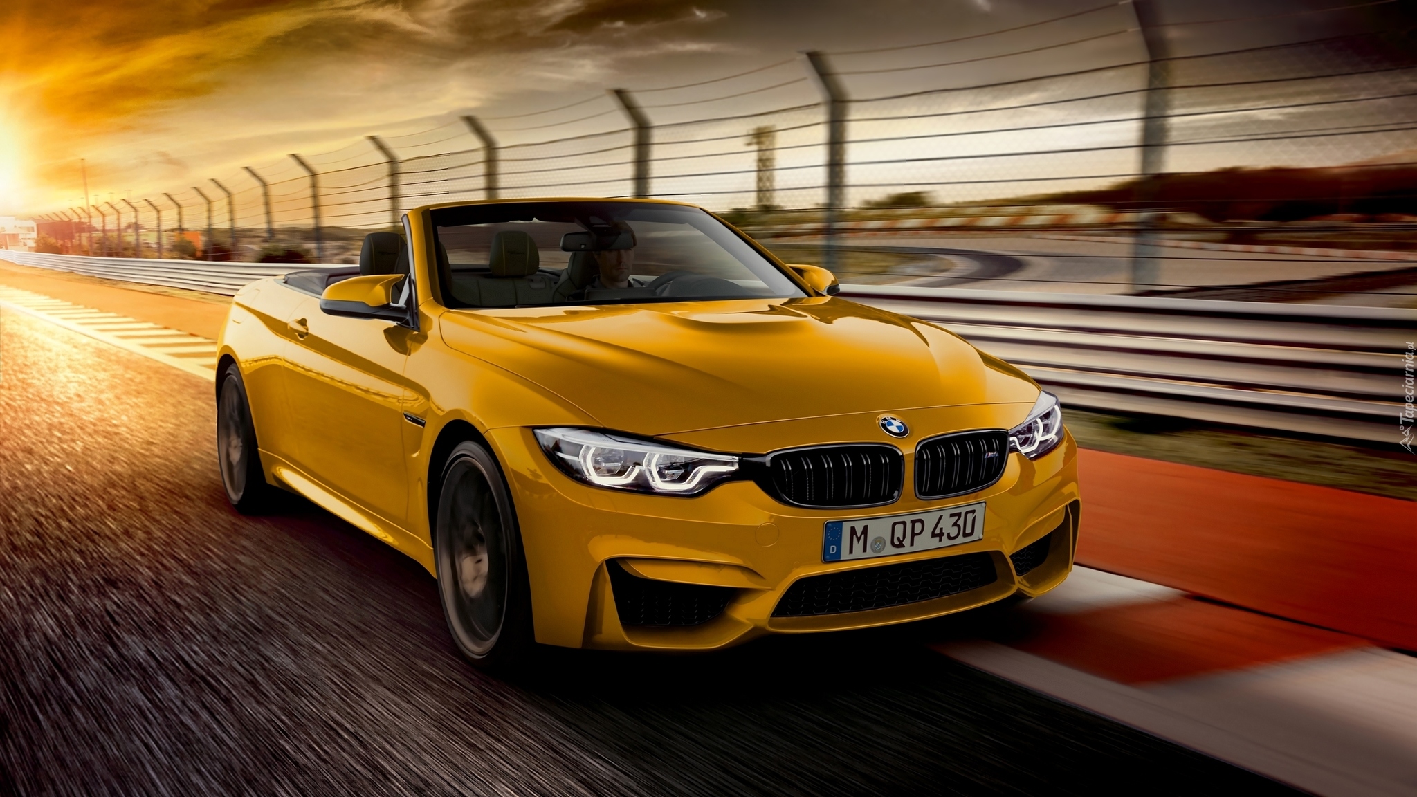 Żółte, BMW M4 Cabrio