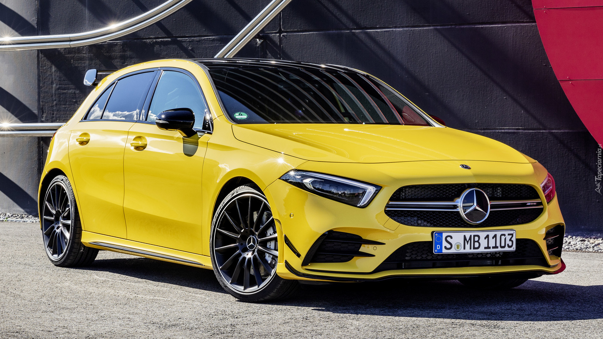 Żółty, Mercedes-AMG A 35