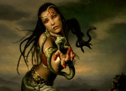 Kobieta, Wąż, Fantasy