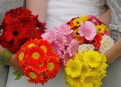 Kolorowe, Bukiety, Kwiatów