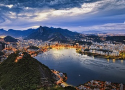 Miasto, Rio De Janeiro, Brazylia, Wzgórza