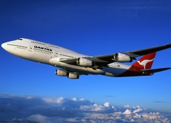 Samolot, Chmury, Australian, Airline