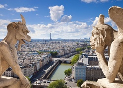 Francja, Paryż, Posągi