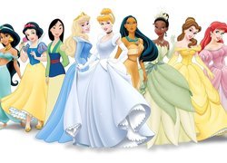 Bohaterki, Księżniczki, Bajek, Disney