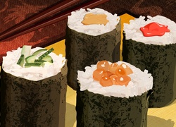 Jedzenie, Sushi, Grafika