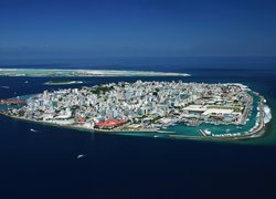 Malediwy, Stolica, Male, Wyspa, Ocean