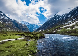 Rzeka, Góry, Norwegia
