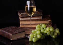 Winogrona, Książki, Wino