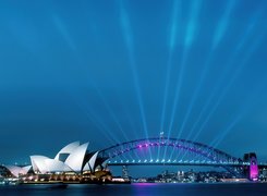 Australia, Sydney, Most Sydney Harbour Bridge, Sydney Opera House