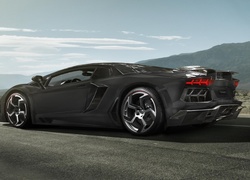 Czarny, Samochód, Lamborghini