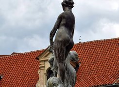 Praga, Posąg, Zabytek, Ogrody Wallensteina