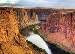 Stany Zjednoczone, Stan Arizona, Park Narodowy Wielkiego Kanionu, Kanion, Rzeka Kolorado