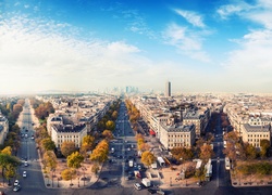 Paryż, Budynki, Ulice