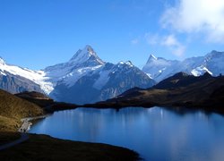 Jezioro, Góry, Szwajcaria