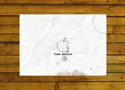Apple, Logo, Podkładka, Plamy, Napis