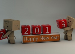 Happy, New Year, 2013, Danbo