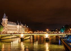 Paryż, Sekwana, Most, Francja