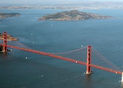 Most Golden Gate, Ocean, Wyspy