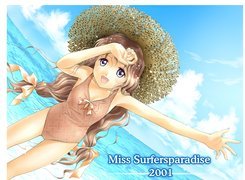 Miss Surfersparadise, kokardki, morze