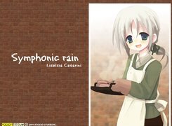 Symphonic Rain, siwe włosy, fartuch