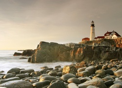 Latarnia Morska, Morze, Kamienie, Maine