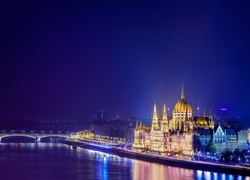 Budapeszt, Miasto, Most, Rzeka, Zabytki, Węgry