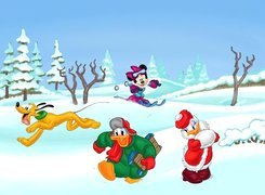Boże Narodzenie, Kaczor Donald, Pluto