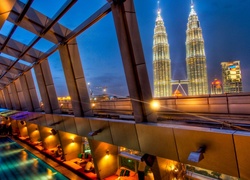 Basen, Wieże, Kuala Lumpur, Malezja