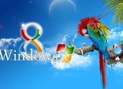 System Operacyjny, Windows 8, Papuga