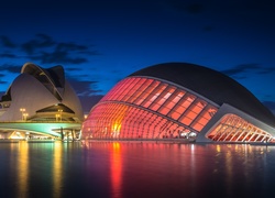 Hiszpania, Walencja, Miasteczko Sztuki i Nauki, Ciudad de las Artes y las Ciencias, Kompleks kulturalno - rozrywkowy, Planetarium