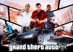 Grand Theft Auto V, Trevor, Franklin, Michael
