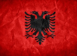 Flaga, Albania