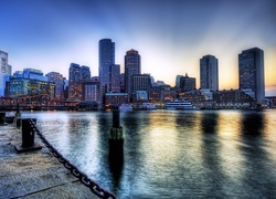 Port, Panorama, Boston