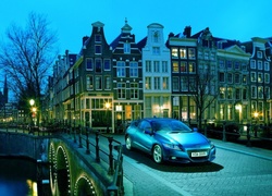 Domy, Most, Amsterdam, Holandia, Samochód