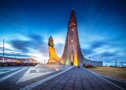 Kościół, Reykjawik, Islandia