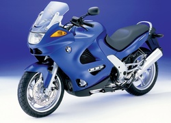 Niebieski, Motocykl, BMW K1200S