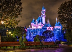 Zamek, Disneyland, Kalifornia