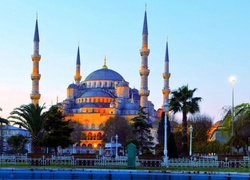 Błękitny, Meczet, Istambuł, Turcja