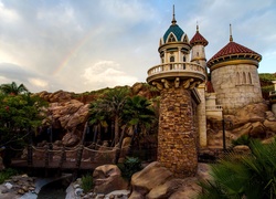 Disneyland, Baszty, Park Rozrywki, Kalifornia, USA