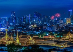 Tajlandia, Bangkok, Miasto, Noc